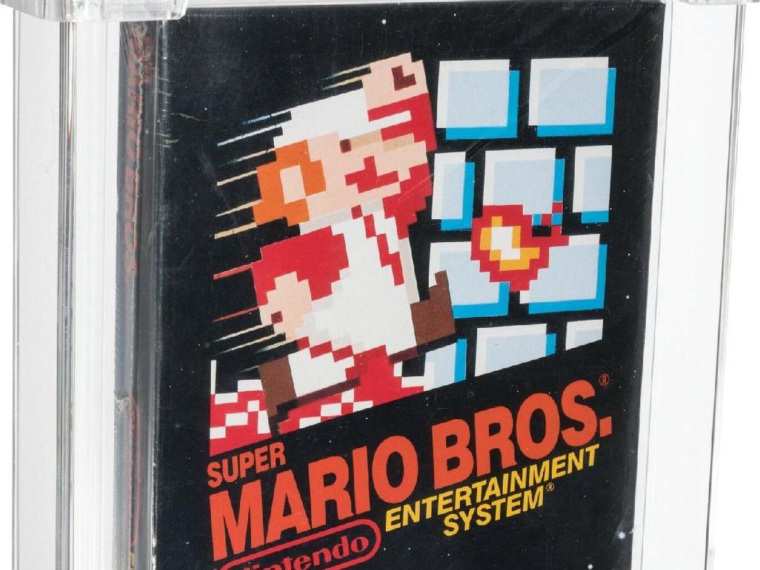 Super Mario'nun unutulmuş kopyası 660 bin dolara satıldı