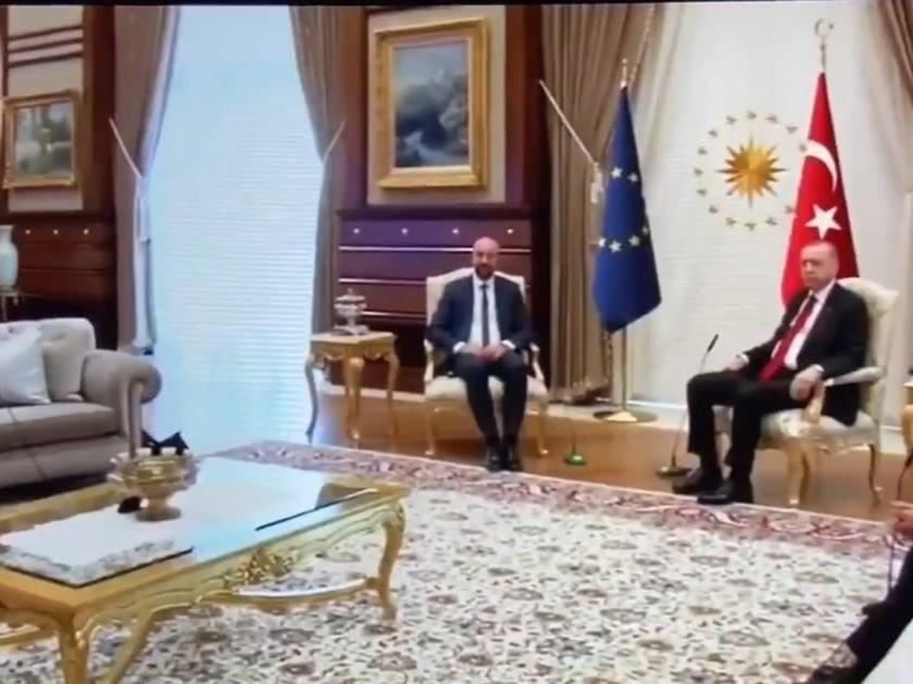 Bild: Erdoğan yanına almadı, AB liderini üçlü koltuğa oturttu