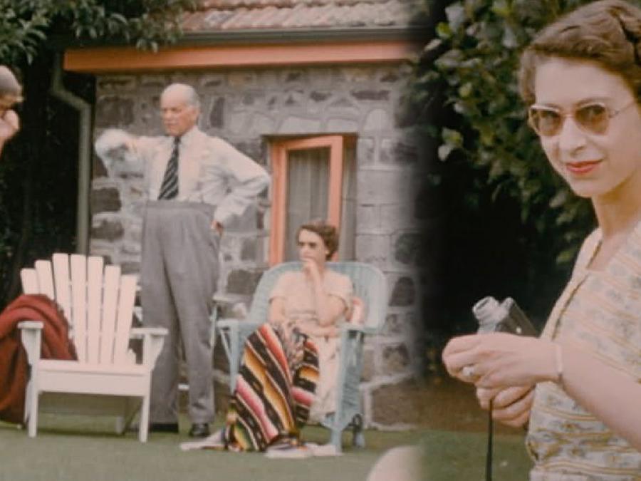 Kraliçe Elizabeth'in 68 yıl sonra ilk kez ortaya çıkan görüntüleri