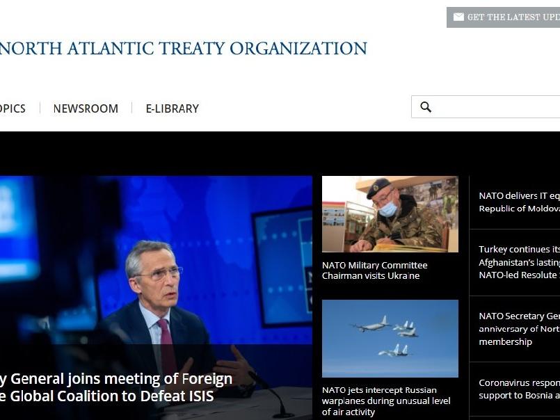 NATO'dan sürpriz hamle: Siteye Ukraynaca dil seçeneği eklendi