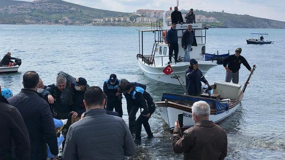 Uçak düştü, pilot albay ve yarbayı balıkçılar kurtardı