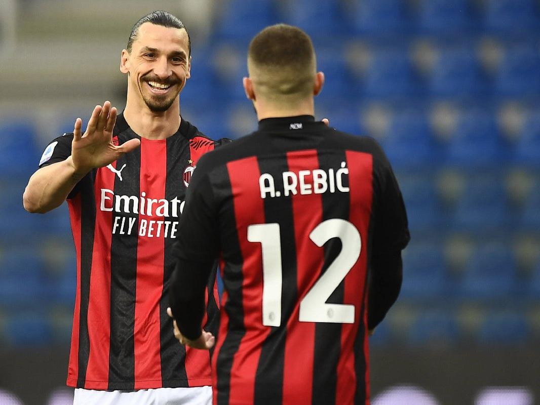 Milan 3 atıp kazandı, Ibrahimovic kırmızı kart gördü