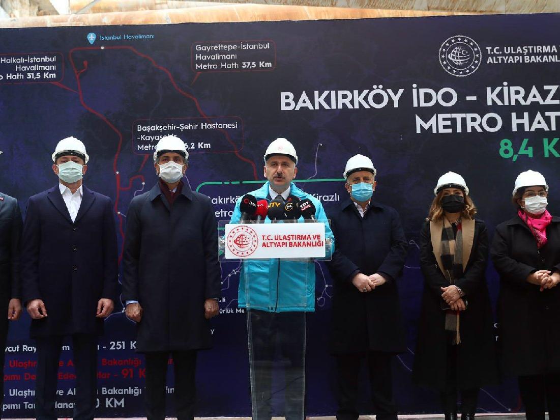 İstanbul'un yeni metro hattı 2022'de hizmete girecek