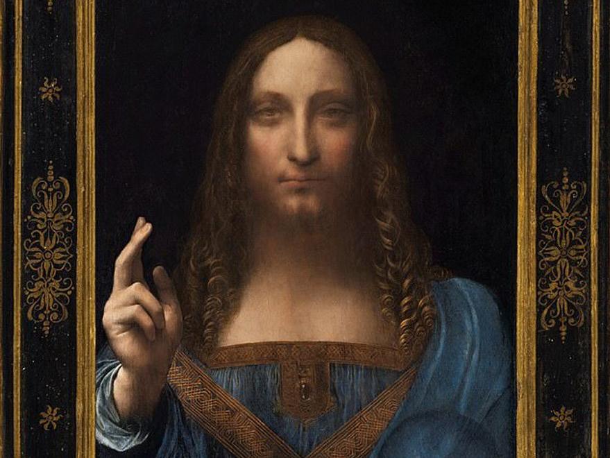 Leonardo da Vinci'nin Salvator Mundi tablosunu yatında sergiledi