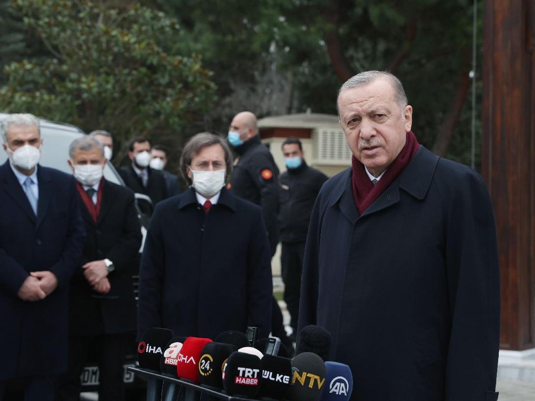 Erdoğan: haddini bildirdi, daha yumuşak olmazdi