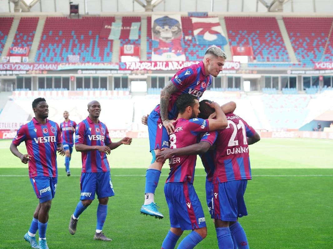 Trabzonspor Karagümrük'ü Djaniny ile yıktı, 5 maç sonra kazandı: 2-0