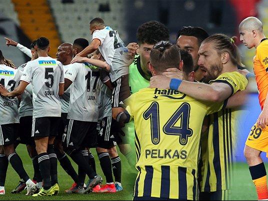 Beşiktaş, Fenerbahçe ve Galatasaray'ın Süper Lig'de kalan maçları