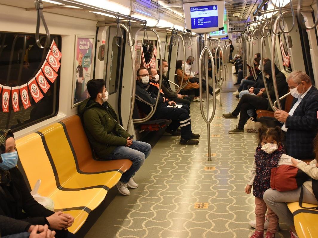 İstanbul’da metro seferlerine kısıtlama düzenlemesi