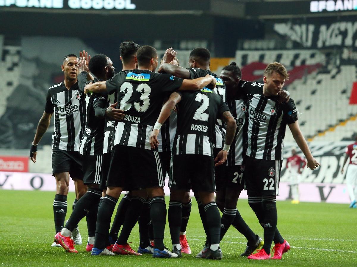 Beşiktaş'tan Hatayspor'a tarihi fark: 7-0
