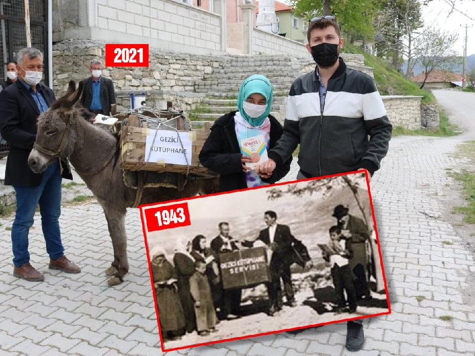 2021 Türkiye'si: 80 yıl sonra yine eşekli kütüphane