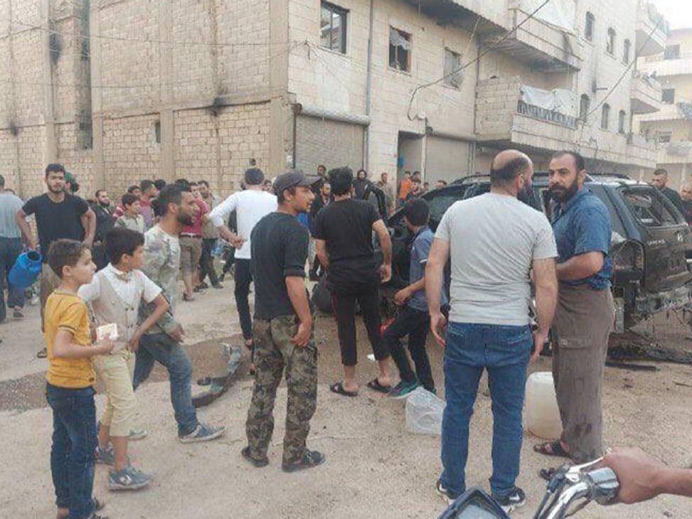 Afrin'de bombalı saldırı! 5 çocuk yaralandı
