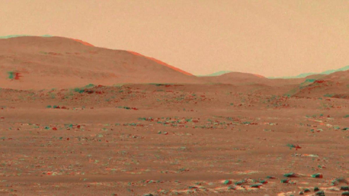 Mars helikopterinin 3 boyutlu videosu yayınlandı