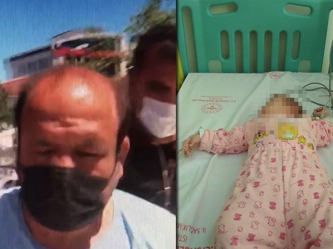 Karısını bıçakladı, 2 yaşındaki kızını boğarak öldürmeye çalıştı