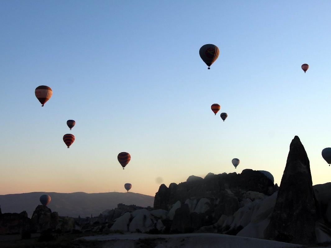 Kapadokya'da balon turları iptal
