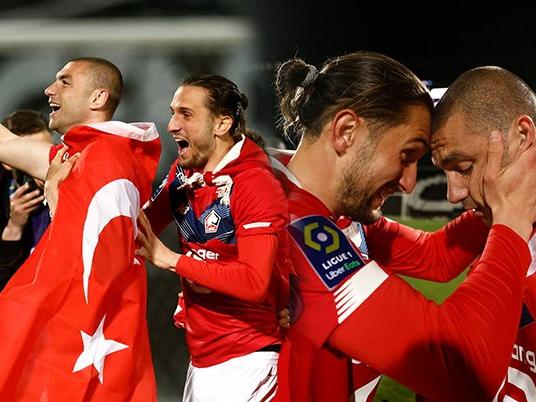 Lille'i 10 yıl sonra şampiyonluğa taşıyan Türk oyuncular sezonun 11'ine alınmadı