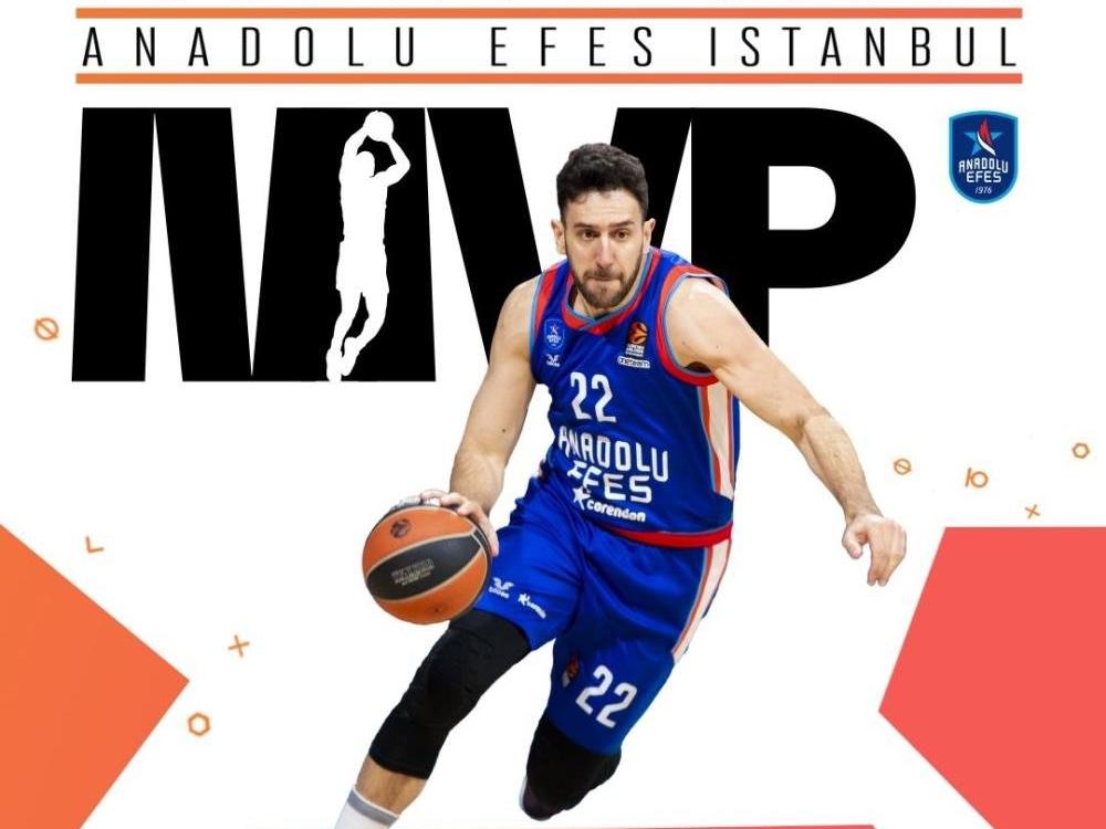 Euroleague’de MVP Vasilije Micic seçildi