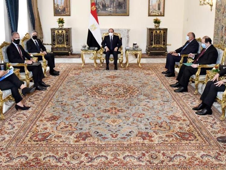 ABD Dışişleri Bakanı Blinken, Sisi ile görüştü
