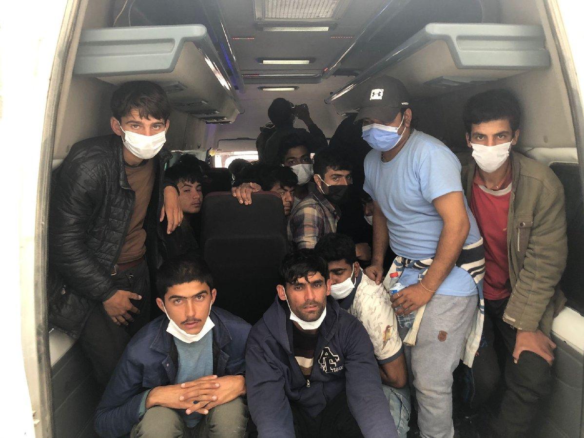 Ankara'da 36 düzensiz göçmen yakalandı 