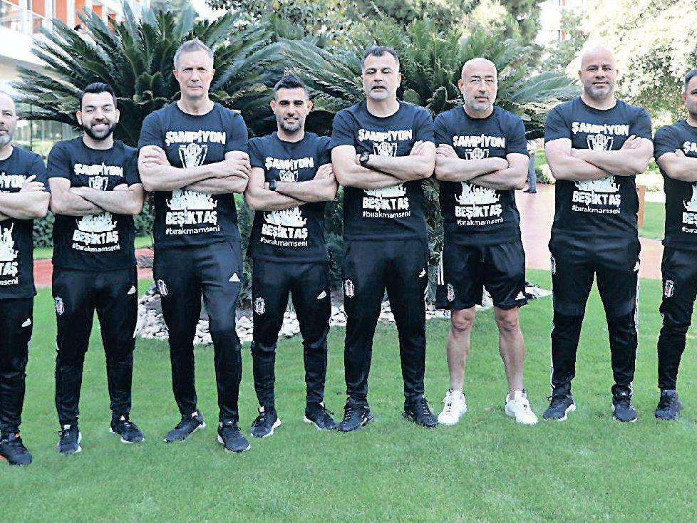 Beşiktaş'ın şampiyon emekçileri