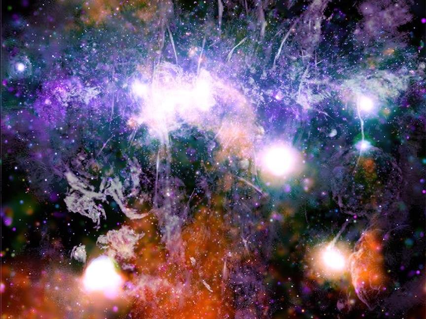 NASA, Samanyolu galaksisinden yeni bir görüntü paylaştı