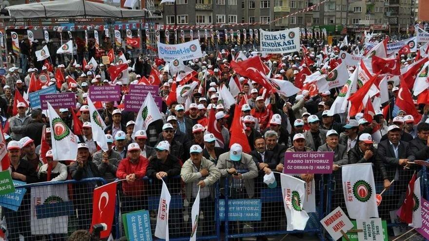 Türk-İş ve Hak-İş'ten 700 bin kamu işçisi için 4800 TL'lik taban ücret talebi