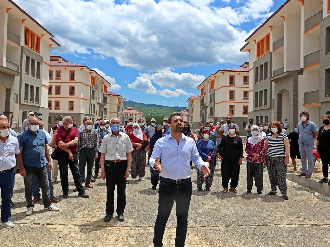 TOKİ, Tunceli'deki 320 dairelik konutları 4 yıldır teslim edemedi