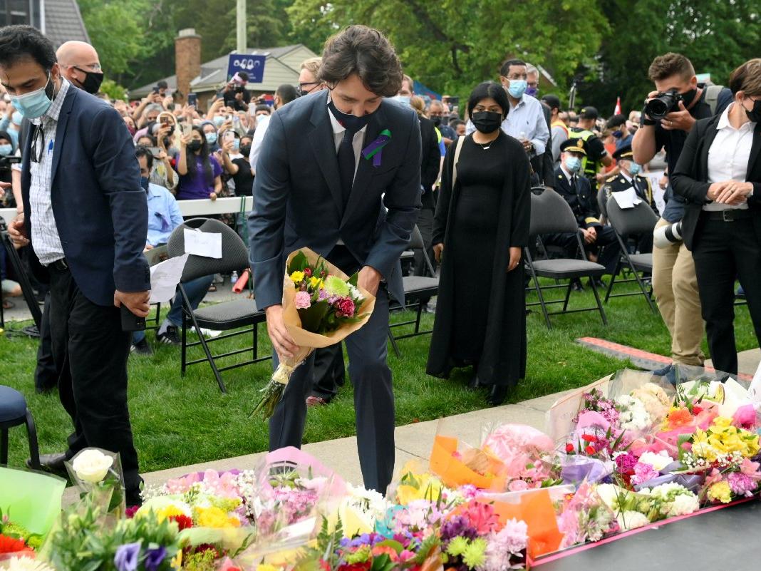 Kanada'da saldırı kurbanı aile için anma