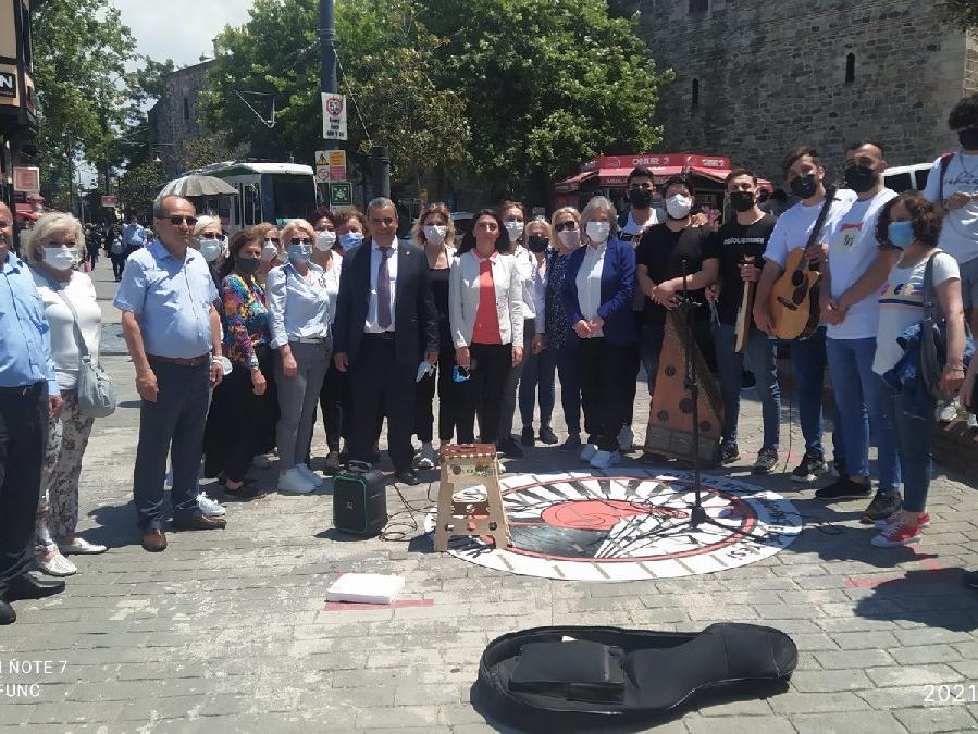CHP'lilerden müzisyenlere destek çağrısı
