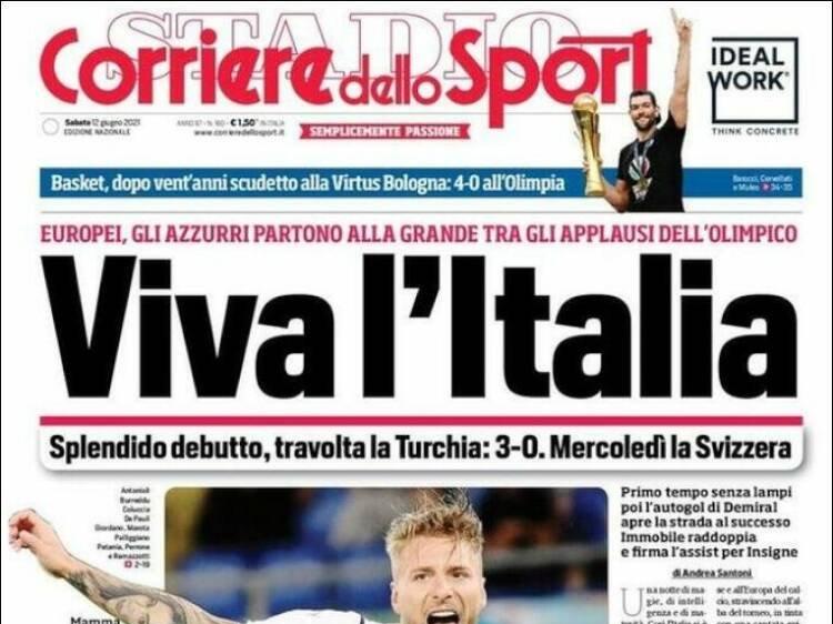 Türkiye-İtalya maçı dış basında: 'Mamma mia, İtalyanlar güçlü'