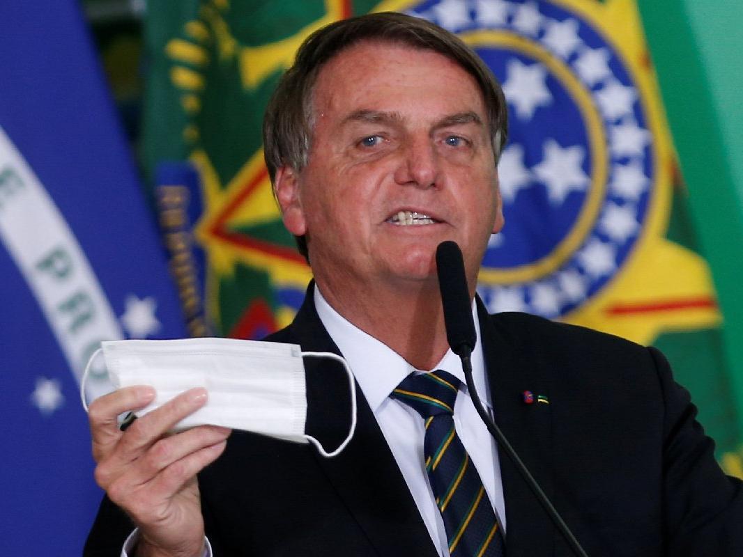 Brezilya cumhurbaşkanı, maske kullanmadığı için ceza aldı