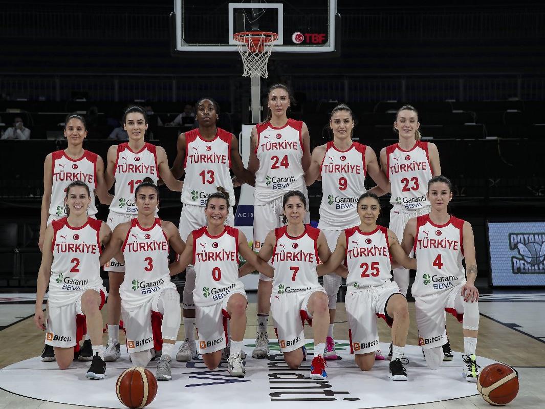 A Milli Kadın Basketbol Takımı, 2021 Avrupa Şampiyonası’nda parkeye çıkıyor