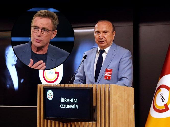 Galatasaray Başkan adayı İbrahim Özdemir: 'Ralf Rangnick ile anlaştık'