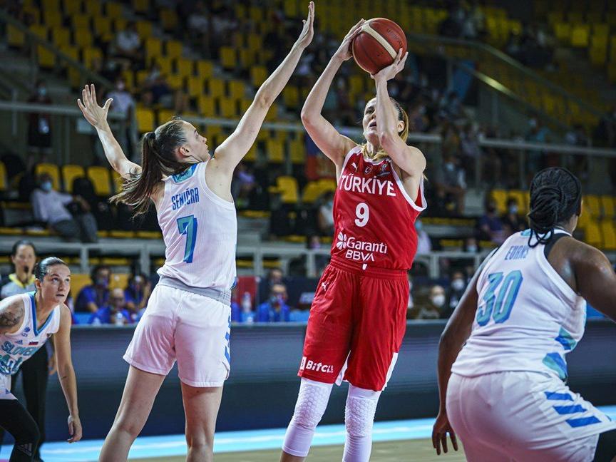 Türkiye Slovenya'ya farklı mağlup oldu | Kadınlar Avrupa Şampiyonası