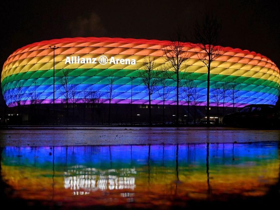 UEFA'dan Allianz Arena'da gökkuşağı renklerine yasak!