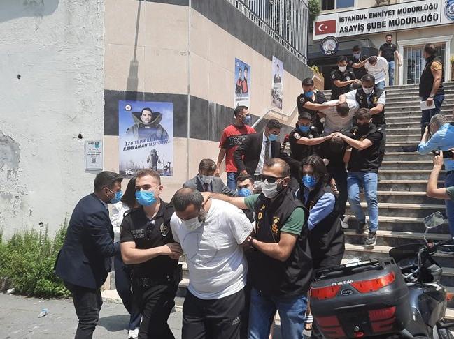 Ataşehir'deki gasp olayına ilişkin 7 şüpheli tutuklandı