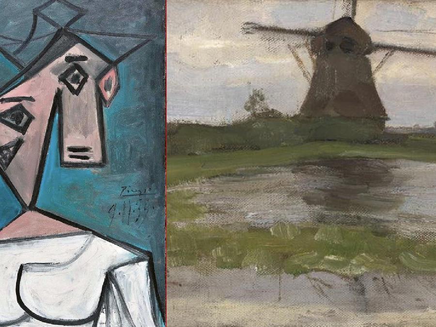 Yunanistan'da çalınan Picasso ve Mondrian tabloları 9 yıl sonra bulundu