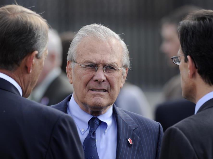 Afganistan ve Irak’ın işgallerinin baş mimarlarından Rumsfeld hayatını kaybetti