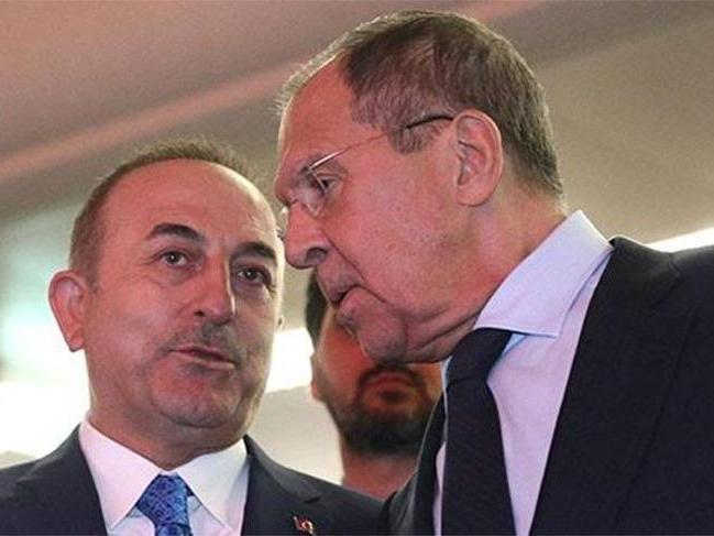 Çavuşoğlu ve Lavrov'dan flaş açıklamalar