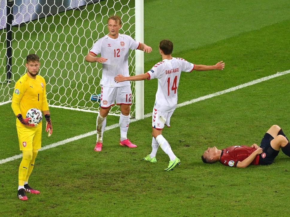 Yarı final bileti Danimarka'nın! Çekya'ya şans tanımadılar... (EURO 2020)