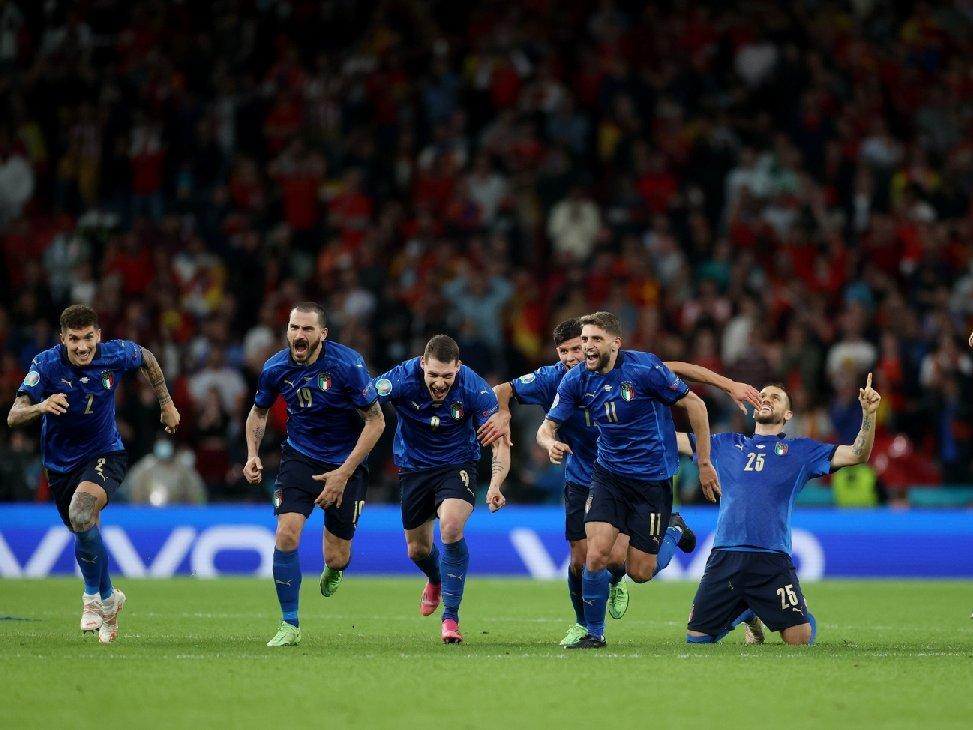 EURO 2020'nin ilk finalisti İtalya oldu! İspanya penaltılarla veda etti