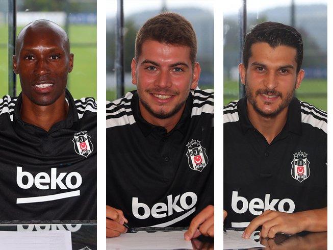 Beşiktaş'ta Gökhan Töre, Atiba Hutchinson, Necip Uysal ve Utku Yuvakuran imzaladı