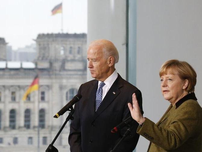 Biden, Merkel’i Beyaz Saray’da ağırlayacak