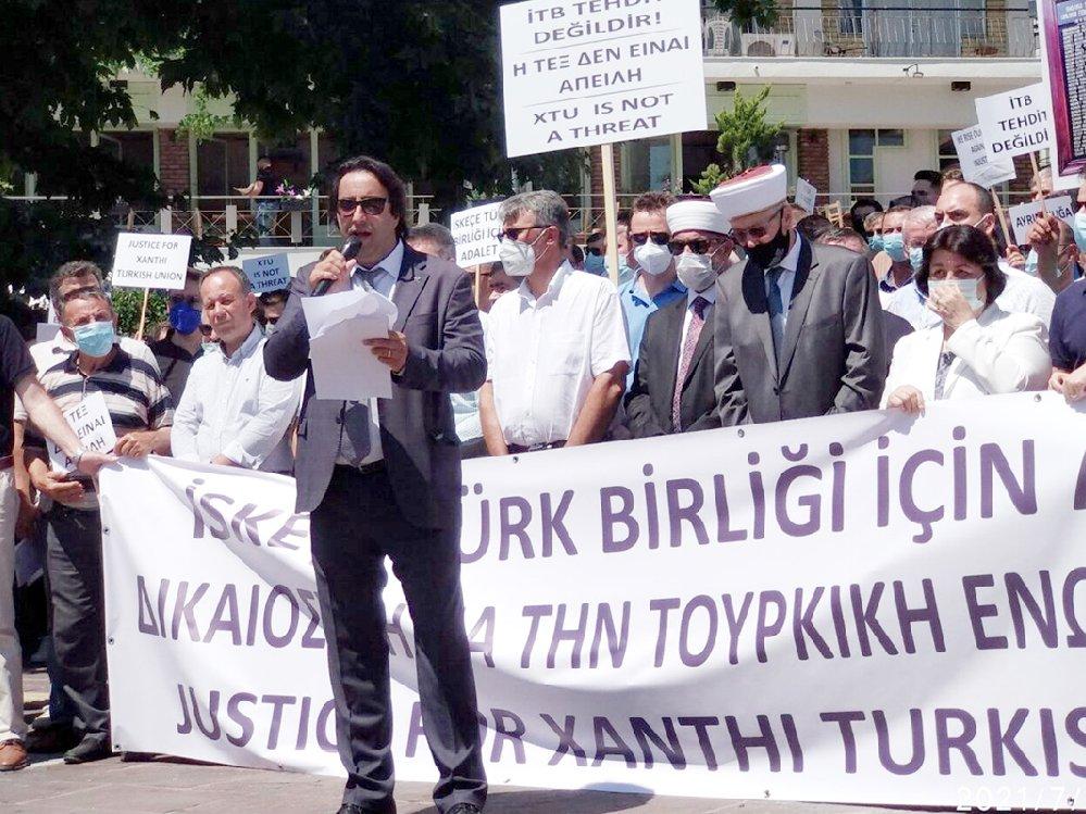Batı Trakya'daki Türkler ayrımcılığa karşı yürüdü