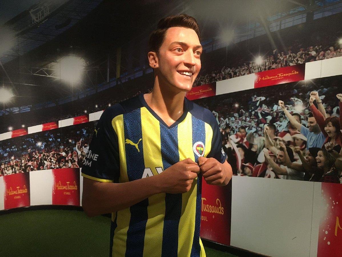 Mesut Özil'in balmumu figürü İstanbul'da 