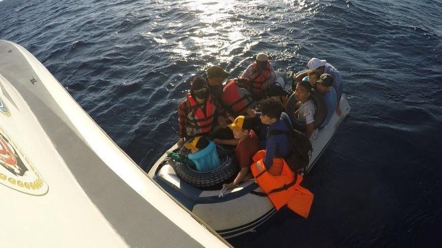 Yunanistan'ın geri gönderdiği mülteciler kurtarıldı