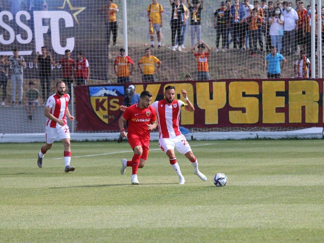 Samsunspor Kayserispor'u Yasin Öztekin ile yıktı