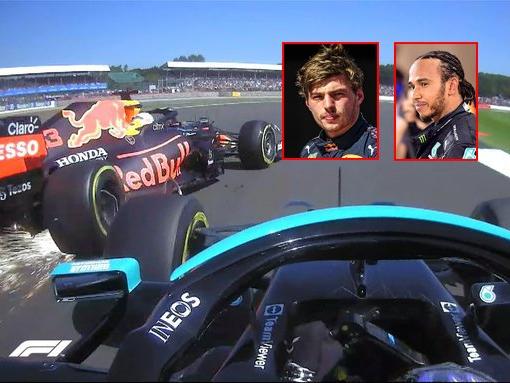 Formula 1'de Hamilton ve Verstappen'den korkutan kaza!