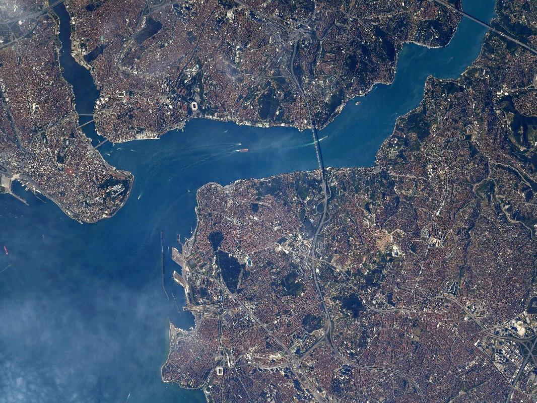 NASA astronotundan İstanbul paylaşımı
