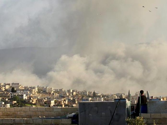 Rusya'da İdlib'e peş peşe hava saldırıları