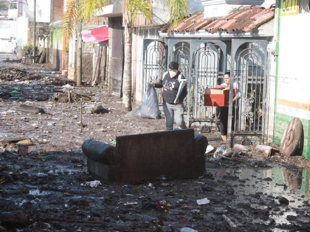 Meksika'da selde 310 ev hasar gördü